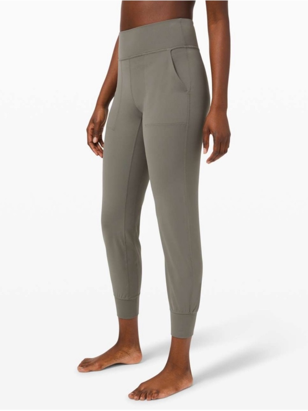 Lululemon Align Jogger Pants 28" Grey Sage Size 6